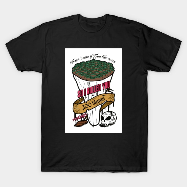 100 blunts T-Shirt by BokkaBoom